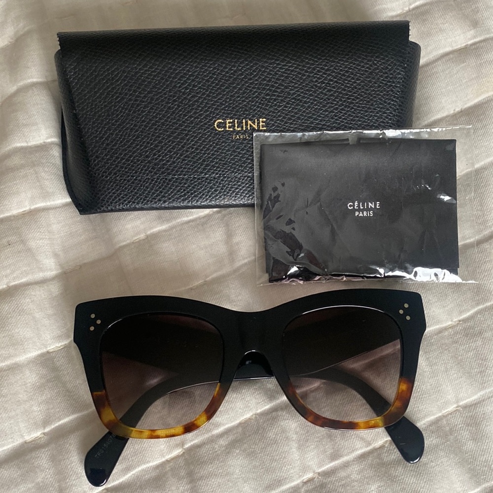 CAT EYE S004 SUNGLASSES IN ACETATE
BLACK / HAVANA